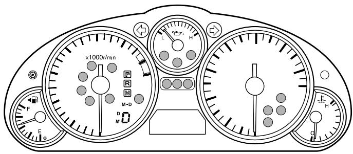 MAZDA MX-5 2012 - Voyants/témoins - 1