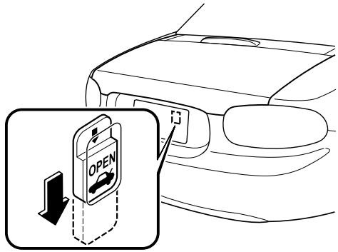 MAZDA MX-5 2012 - Ouverture du coffre de l'intérieur - 1