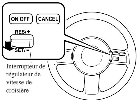 MAZDA MX-5 2012 - Pour régler la vitesse - 1