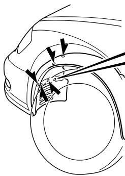 MAZDA RX-8 2011 - Clignotants avant/Feux de stationnement - 1