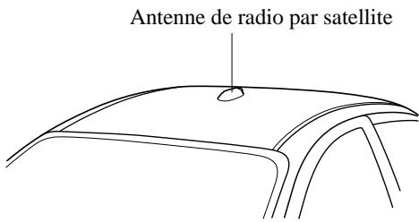MAZDA RX-8 2011 - Antenne de radio par satellite* - 1