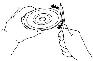 MAZDA RX-8 2011 - Manipulation du lecteur de disques compacts/changeur de disques compacts dans le tableau de bord - 6