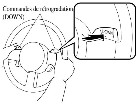 MAZDA RX-8 2011 - Rétrogradation manuelle - 2