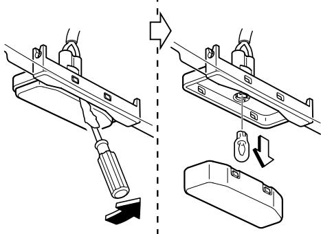 MAZDA RX-8 2011 - Feu de plaque d'immatriculation - 1