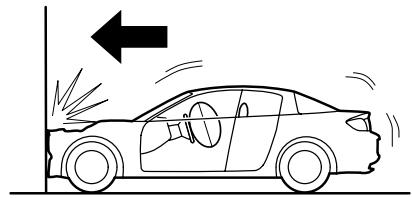 MAZDA RX-8 2011 - Activation des coussins d'air avant - 1