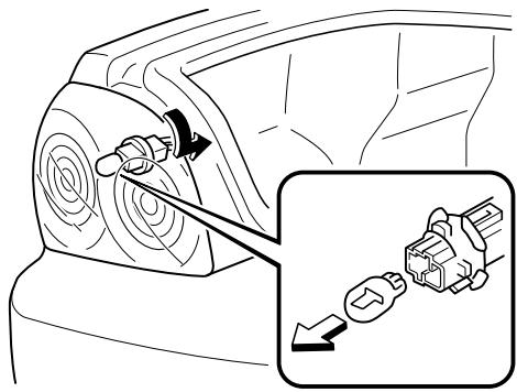 MAZDA RX-8 2011 - Clignotants arrêté - 1