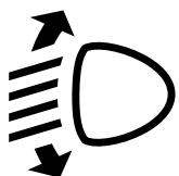 MAZDA RX-8 2011 - Réglage de hauteur des phares - 1