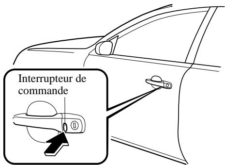 MAZDA RX-8 2011 - Avec l'interrupteur de commande de la portière du conducteur (Clé avancée) - 1