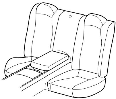 MAZDA RX-8 2011 - Siège arrière - 1