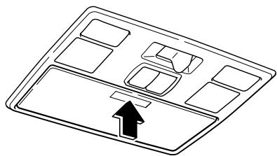 MAZDA RX-8 2011 - Console supérieure - 1