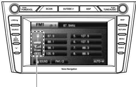 MAZDA RX-8 2011 - Unité audio/Système de navigation - 1
