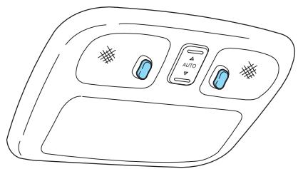 MAZDA TRIBUTE 2010 - Plafonniers et lampes de lecture - 3