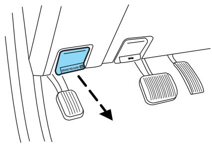 MAZDA TRIBUTE 2010 - Frein de stationnement - 4
