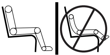 MAZDA TRIBUTE 2010 - Recommendations d'utilisation du rehauser par les enfants - 1