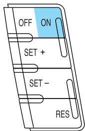 MAZDA TRIBUTE 2010 - Réglage du programmeur de vitesse - 1