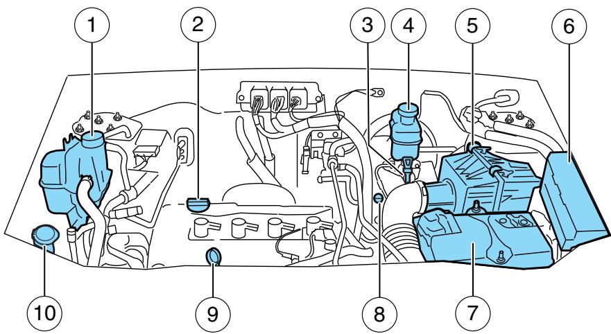 MAZDA TRIBUTE 2010 - Moteur 2,5 L 14 - 1