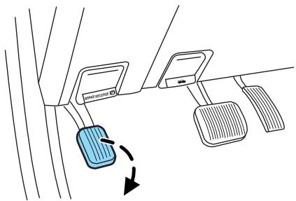 MAZDA TRIBUTE 2010 - Frein de stationnement - 1