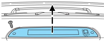 MAZDA TRIBUTE 2010 - Remplacement de l'ampoule du troisième feu stop - 1