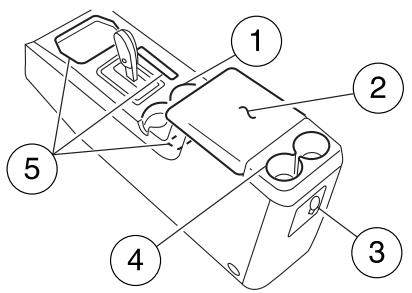 MAZDA TRIBUTE 2010 - CONSOLE CENTRALE - 1