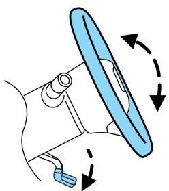 MAZDA TRIBUTE 2010 - VOLANT INCLINABLE À COMMANDE MANUELLE - 1