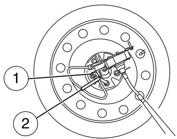 MAZDA TRIBUTE 2010 - Si la roue de secours est équipée d'une fixation, exécutez les étapes supplémentaires suivantes : - 1