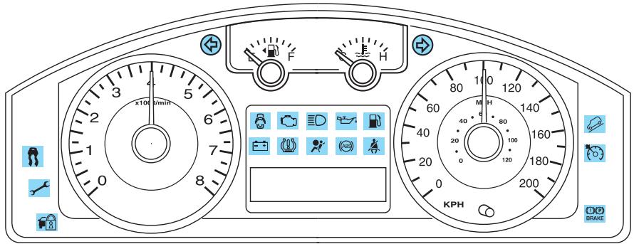 MAZDA TRIBUTE 2010 - TÉMOINS ET CARILLONS - 1