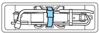 MAZDA TRIBUTE 2010 - Pour ranger le cric et les outils - 2