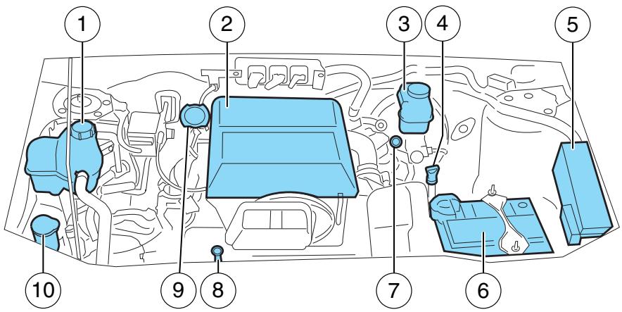 MAZDA TRIBUTE 2010 - Moteur V6 3.0 L - 1