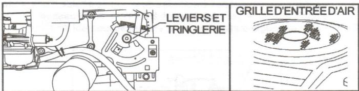 TECUMSEH OHV120 - SYSTÉME DE REFROIDISSEMENT (Figure 3): - 1