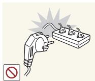 SAMSUNG T27D590CX - Avertissement - 2