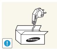 SAMSUNG T27D590CX - Avertissement - 2