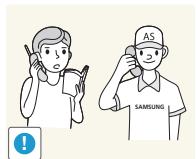 SAMSUNG T27D590CX - Avertissement - 4