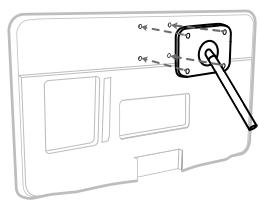 SAMSUNG T27D590CX - Montage d'un kit de fixation murale/support de bureau - 2
