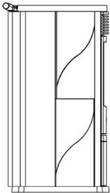 EDILKAMIN IRIS PLUS - Le système d'évacuation doit être unique pour le poêle (il est interdit d'évacuer les fumées dans un carreau commun avec d'autres dispositifs). - 2