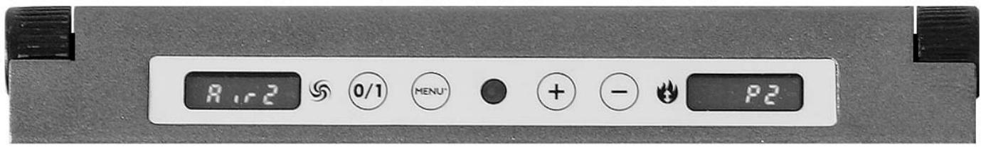 EDILKAMIN IRIS PLUS - Touches “+ e -” du panneau - 1