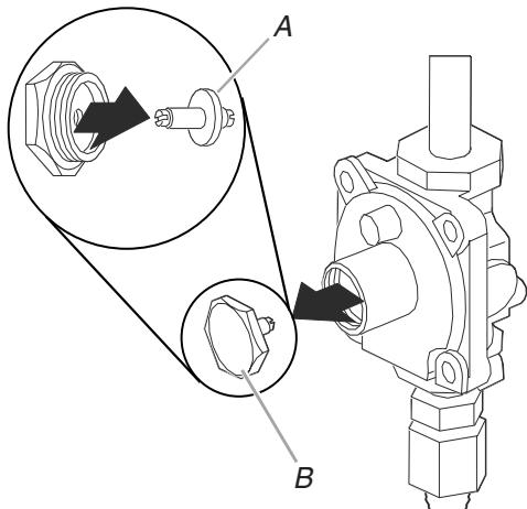 BAUKNECHT GGG390LX  - INSTALLATION - To Convert Gas Pressure Regulator - 2