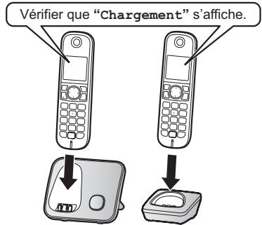 PANASONIC KX-TG6821 & KX-TG6821FR - Charge de la batterie - 1