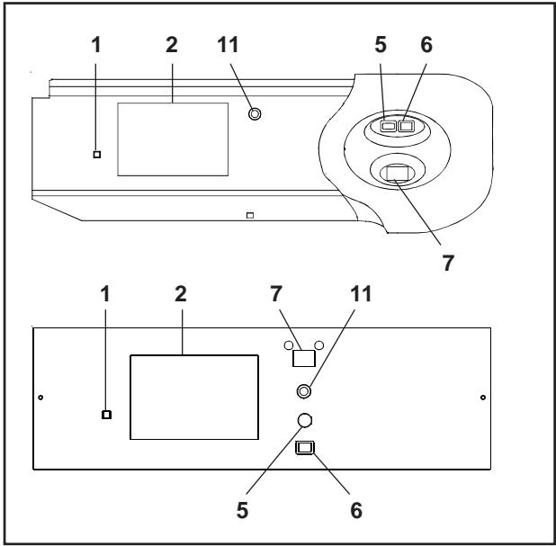 CHAPPEE BORA HTEBVI 25 KW - Descriptif tableau de commande chaudière gaz selon modele - 1
