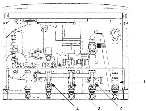 CHAPPEE LUNA DUO CF - Accessoires fournis dans le kit barrette de robinetterie - 1