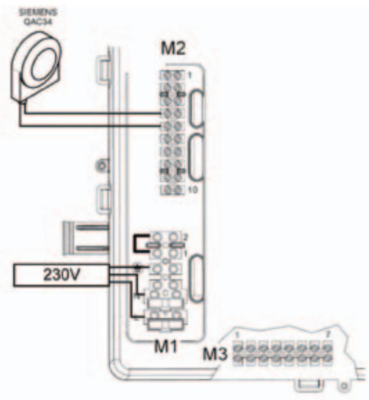 CHAPPEE LUNA FLIRT HTE V 28 KW - Raccordement d'une sonde extérieure (réf C7104873) - 2