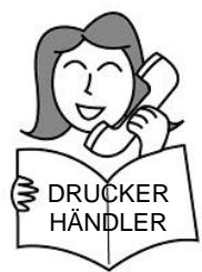 OKI LD620D - Drucker nicht verwenden, wenn kaputt. Dies kann zu Bränden und elektrischem Schlag führen. - 2