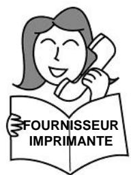 OKI LD620D - Ne pas laisser d'eau ou de corps étranger sur l'imprimante. - 2