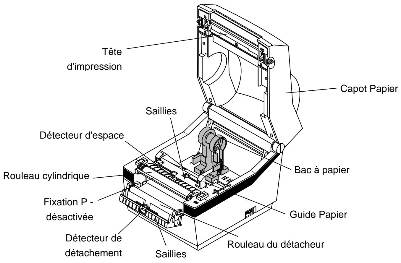 OKI LD620D - 6-2 Détecteur de nettoyage, roulis et/ou chemin du papier - 1