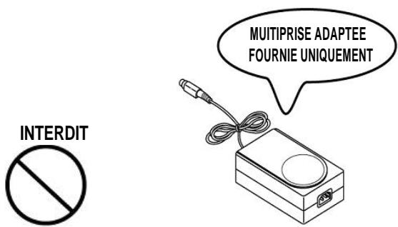OKI LD620D - Uniquement utiliser l'adaptateur fourni. - 1
