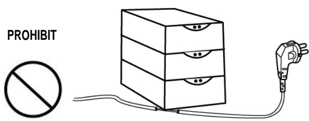 OKI LD620D - Do not bend the cable by force or leave it under any heavy object. - 1