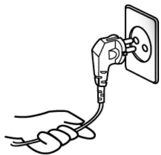OKI LD620D - Nicht am Kabelziehen, um Stecker herauszuziehen. - 2