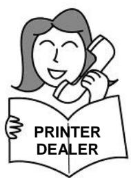 OKI LD640 - Do not use the printer when it is out of order. This can cause a fire or an electrocution. - 2