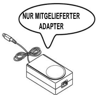 OKI LD640 - Nur den mitgelieferten Adapter verwenden. - 2
