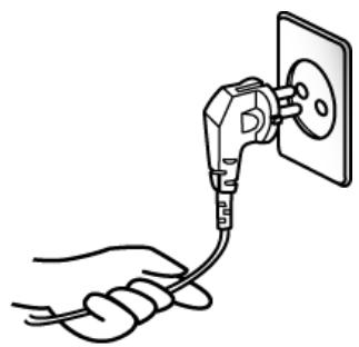 OKI LD640 - Ne pas tirer le câble pour débrancher. - 1