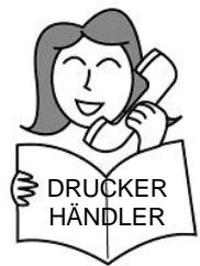 OKI LD640 - Drucker nicht verwenden, wenn kaputt. Dies kann zu Bränden und elektrischem Schlag führen. - 2
